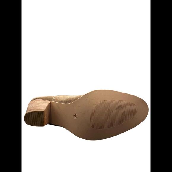 Charles by Charles David Women's Camel Suede Ankle Boots  Size 11 - Picture 3 of 5